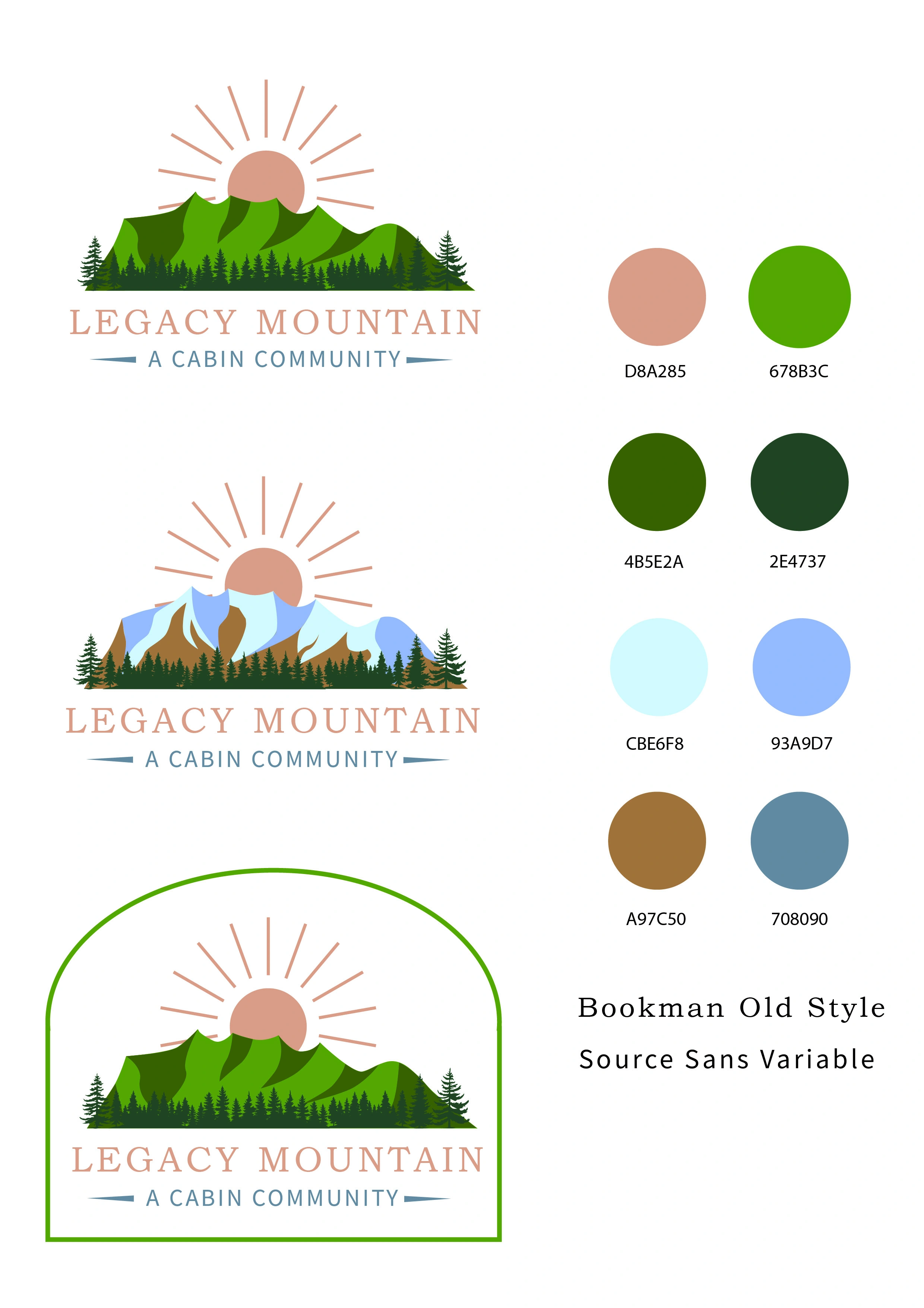 Legacy Mountain logo artwork